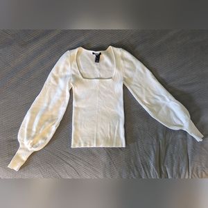Forever 21 Balloon Sleeve Sweater | S